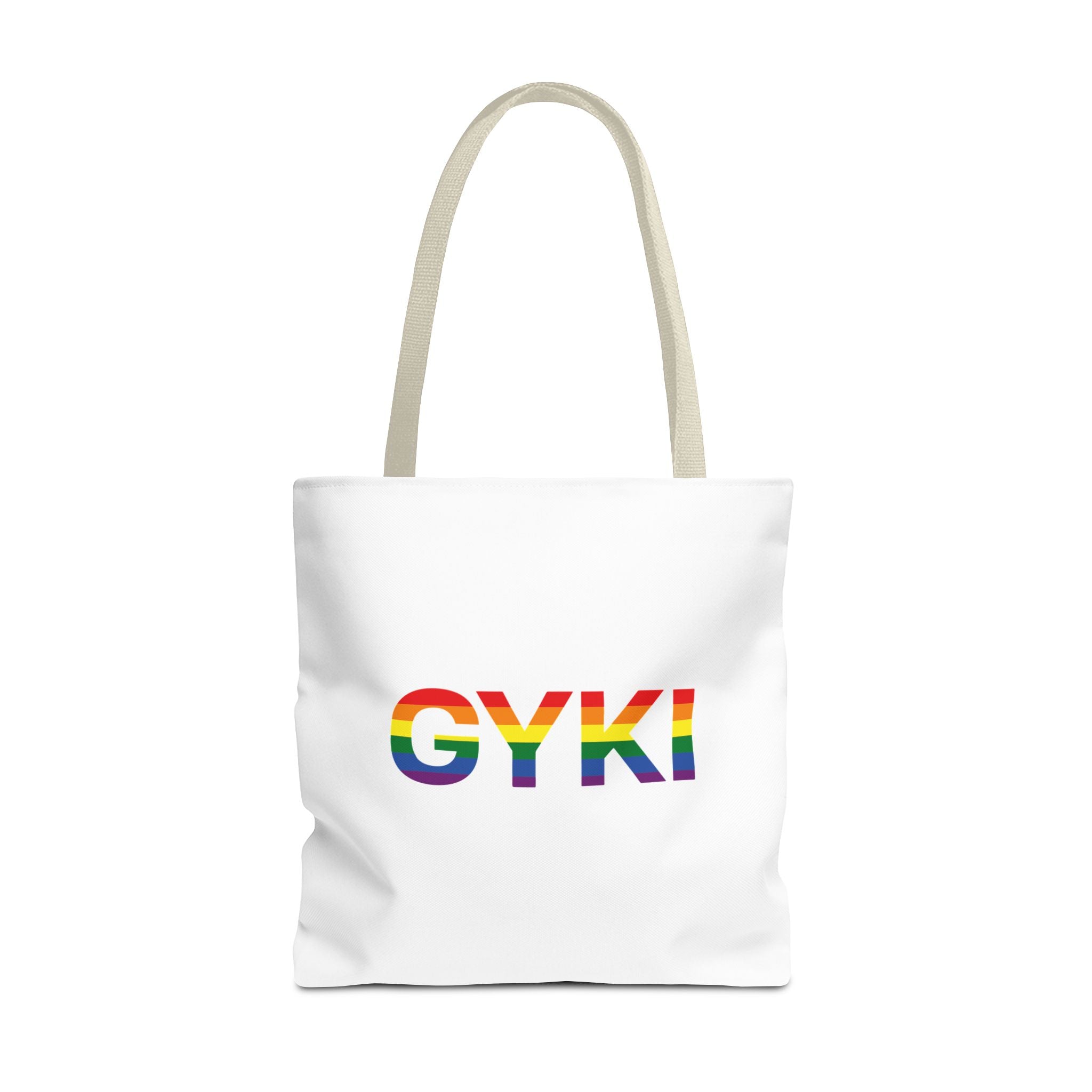 Pride Tote Bag - GYKI - Support LGBTQ+ Community, Eco-Friendly Shopping, Beach Bag, Gift for Pride Month, Festival Essential