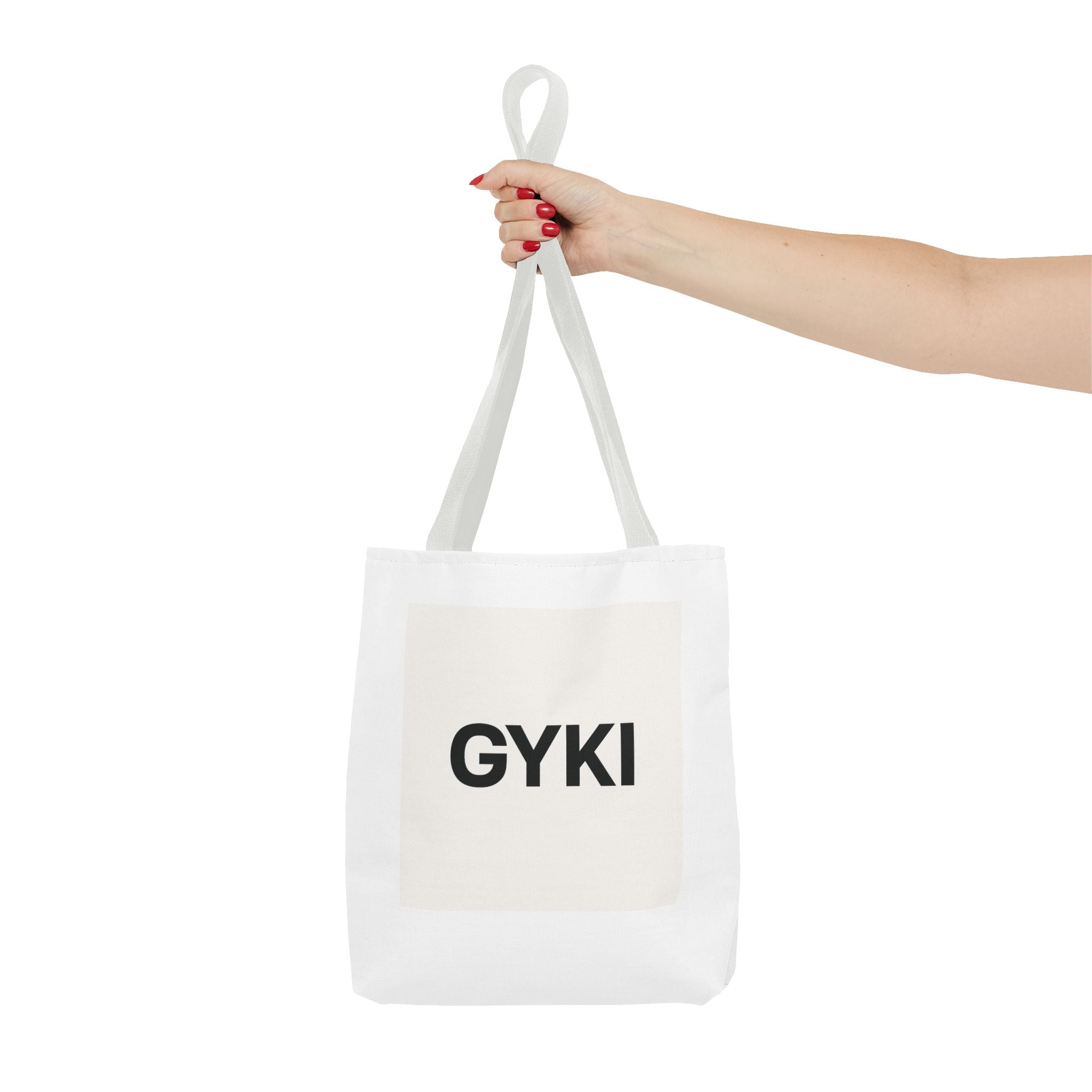 Stylish AOP Tote Bag with GYKI Design | Trendy Eco-Friendly Shopper | Perfect for Everyday Use, Gifts, Travel, and Events