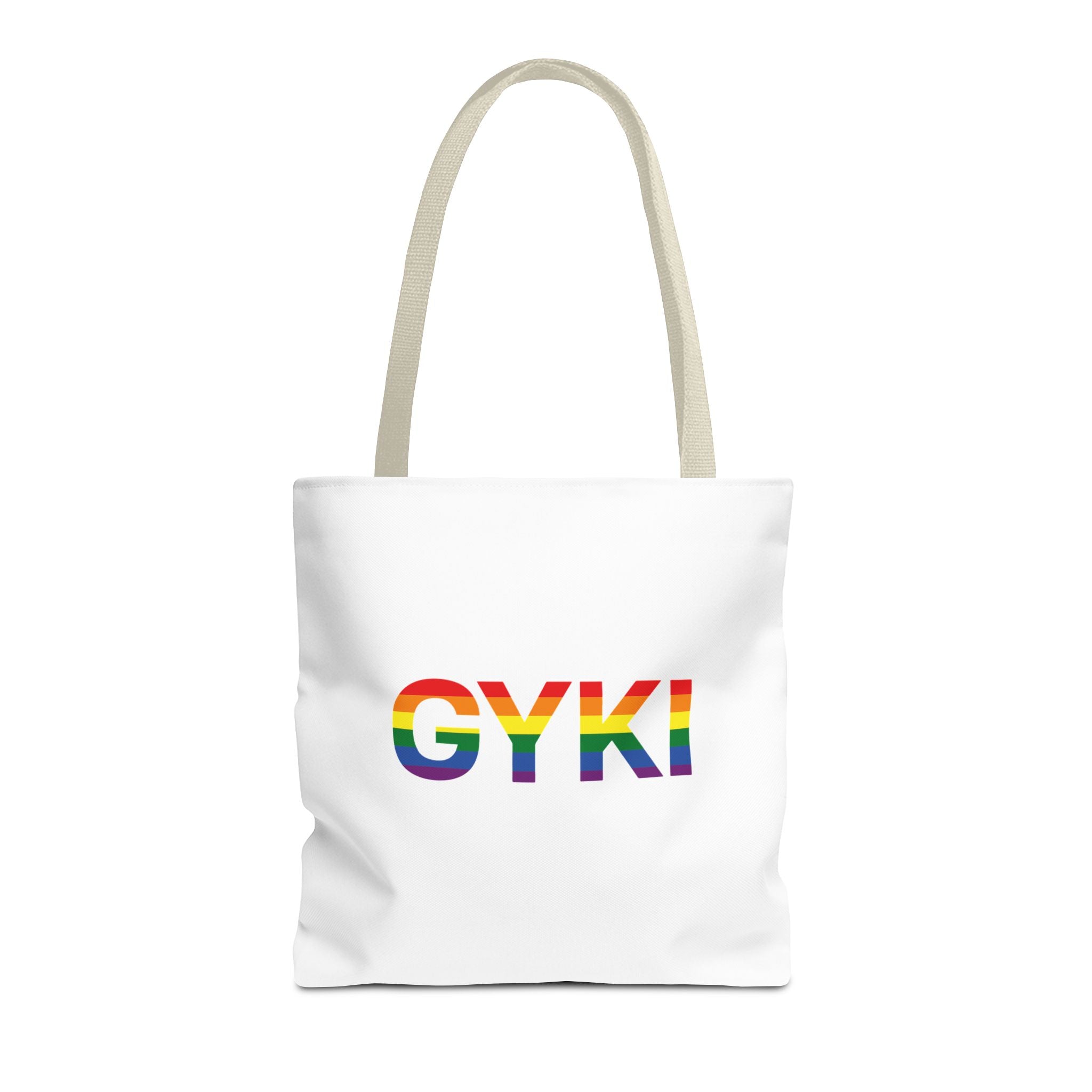 Pride Tote Bag - GYKI - Support LGBTQ+ Community, Eco-Friendly Shopping, Beach Bag, Gift for Pride Month, Festival Essential