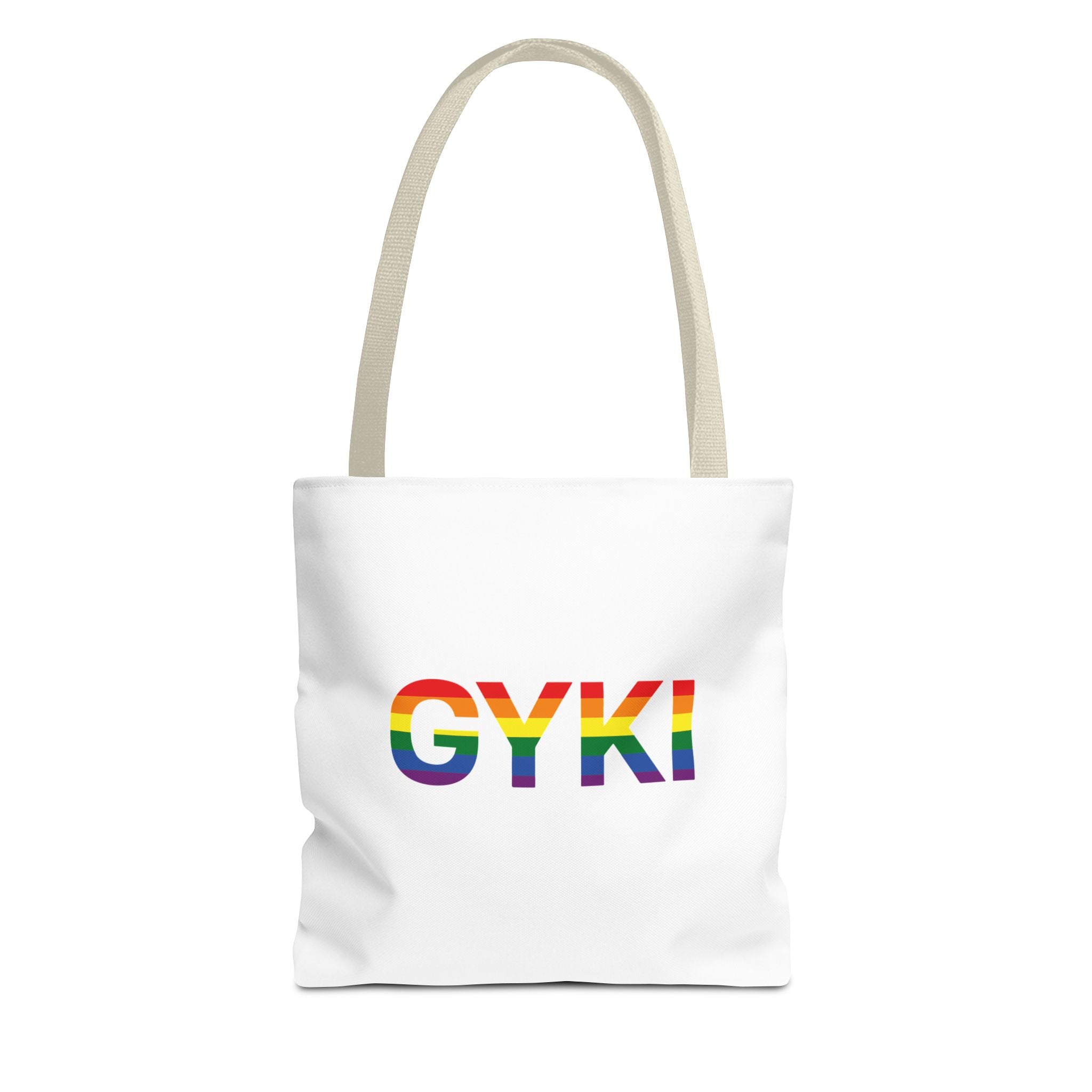 Pride Tote Bag - GYKI - Support LGBTQ+ Community, Eco-Friendly Shopping, Beach Bag, Gift for Pride Month, Festival Essential