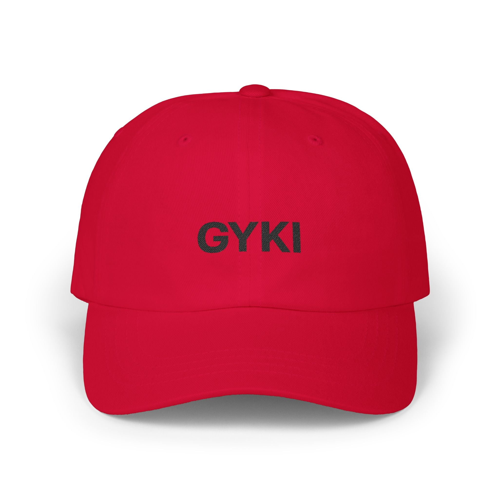 Stylish Dad Cap with GYKI Embroidery, Casual Dad Hat, Summer Accessory, Gift for Dads, Everyday Wear, Trendy Headwear