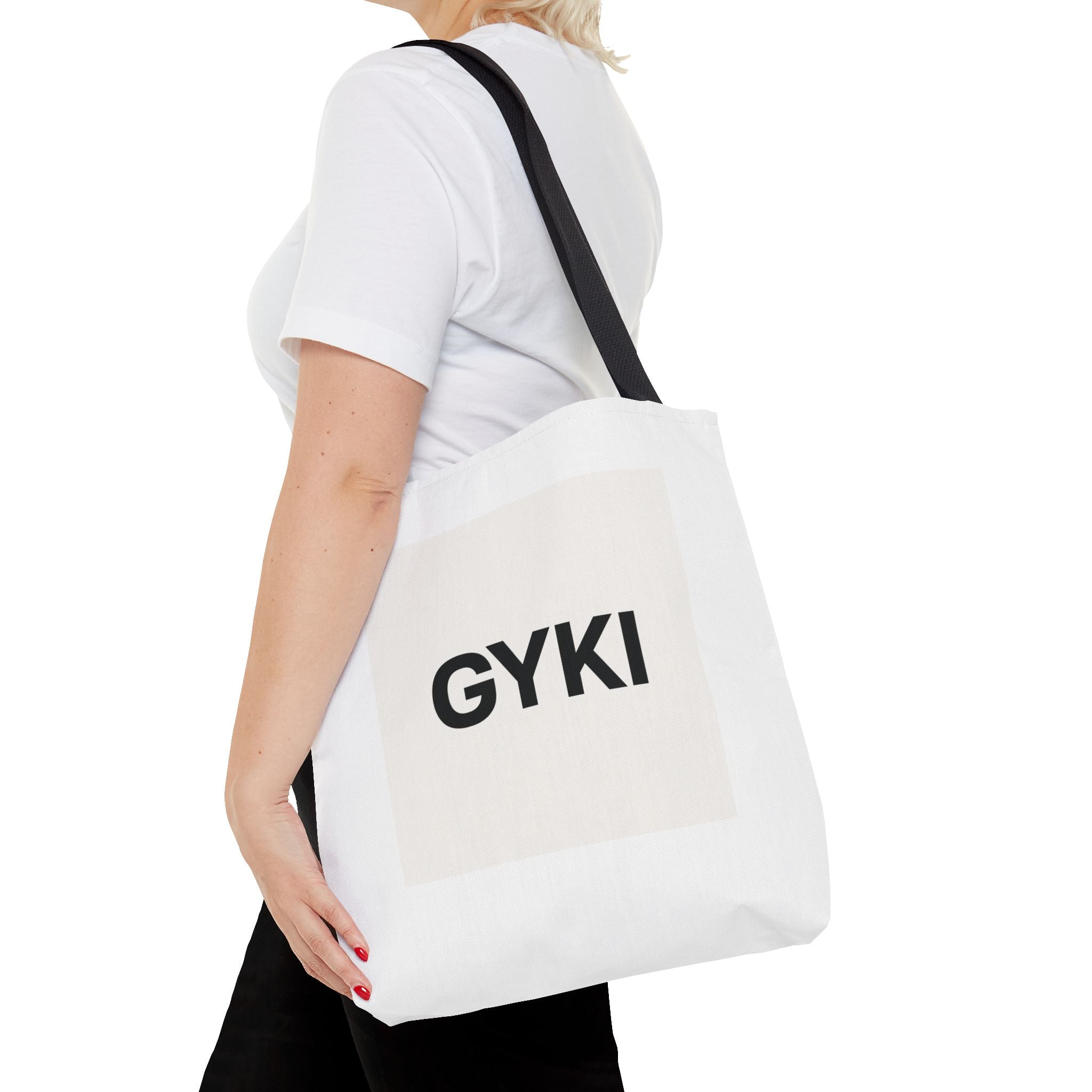 Stylish AOP Tote Bag with GYKI Design | Trendy Eco-Friendly Shopper | Perfect for Everyday Use, Gifts, Travel, and Events