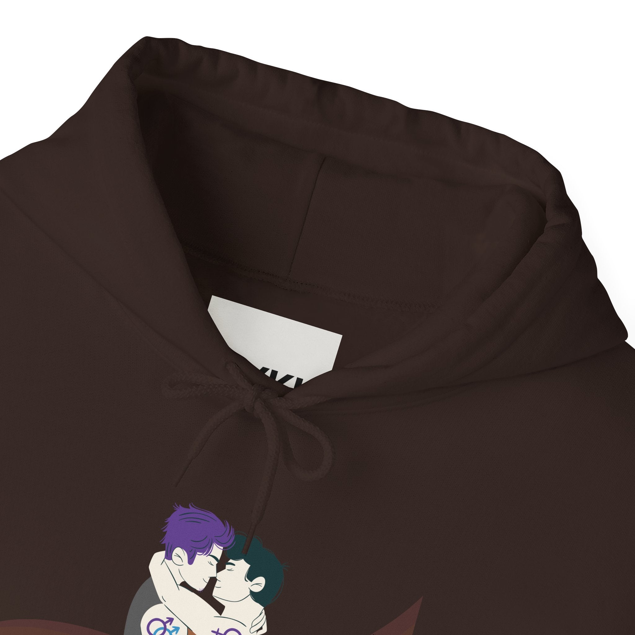 Whimsical Cartoon Duo Unisex Hoodie, Cozy Sweatshirt, Ideal Gift for Friends, Fun Fashion for All, Great for Events and Gatherings