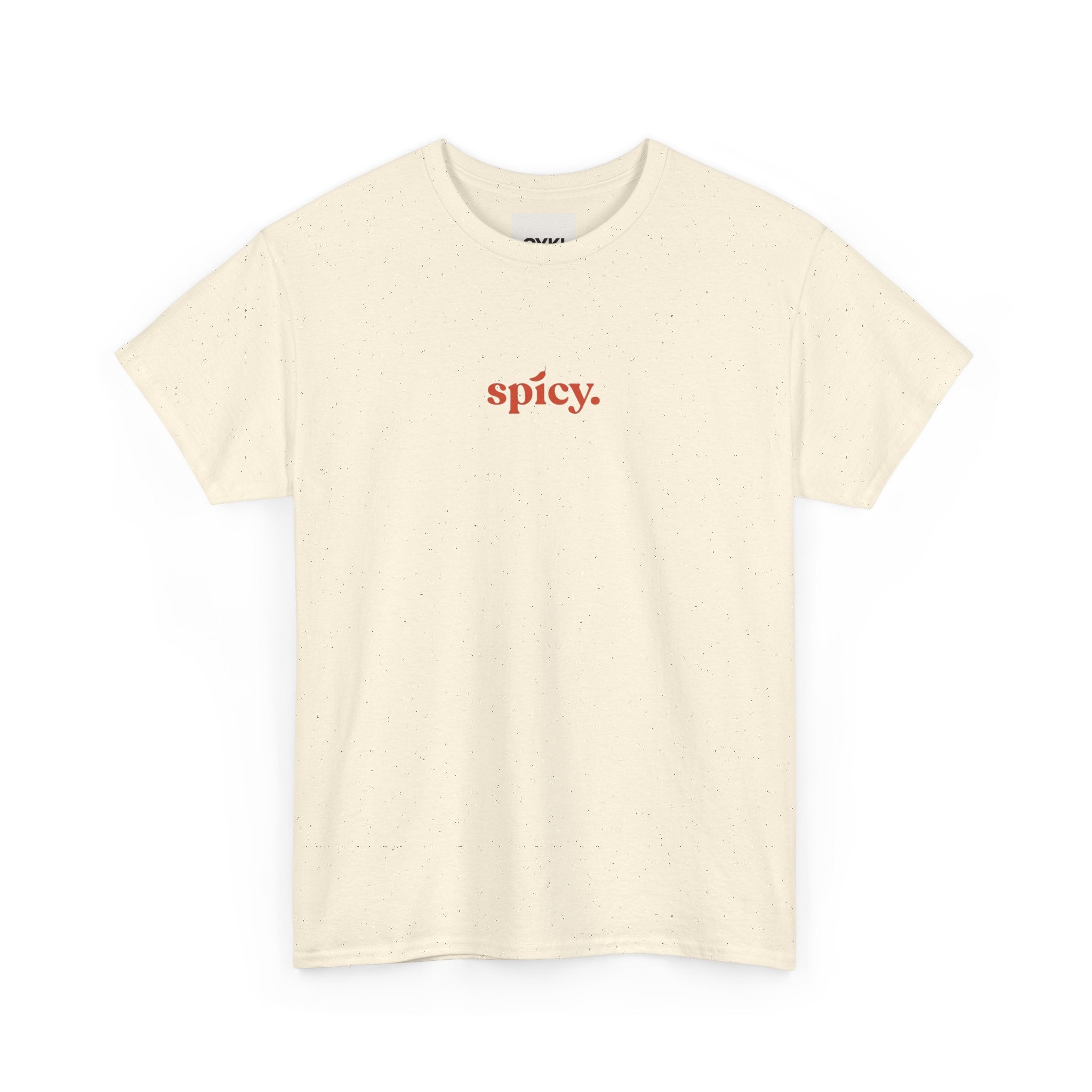 Spicy Unisex Heavy Cotton Tee | Trendy Graphic Tee, Casual Wear, Gift for Foodies, Summer Vibes, Everyday Comfort
