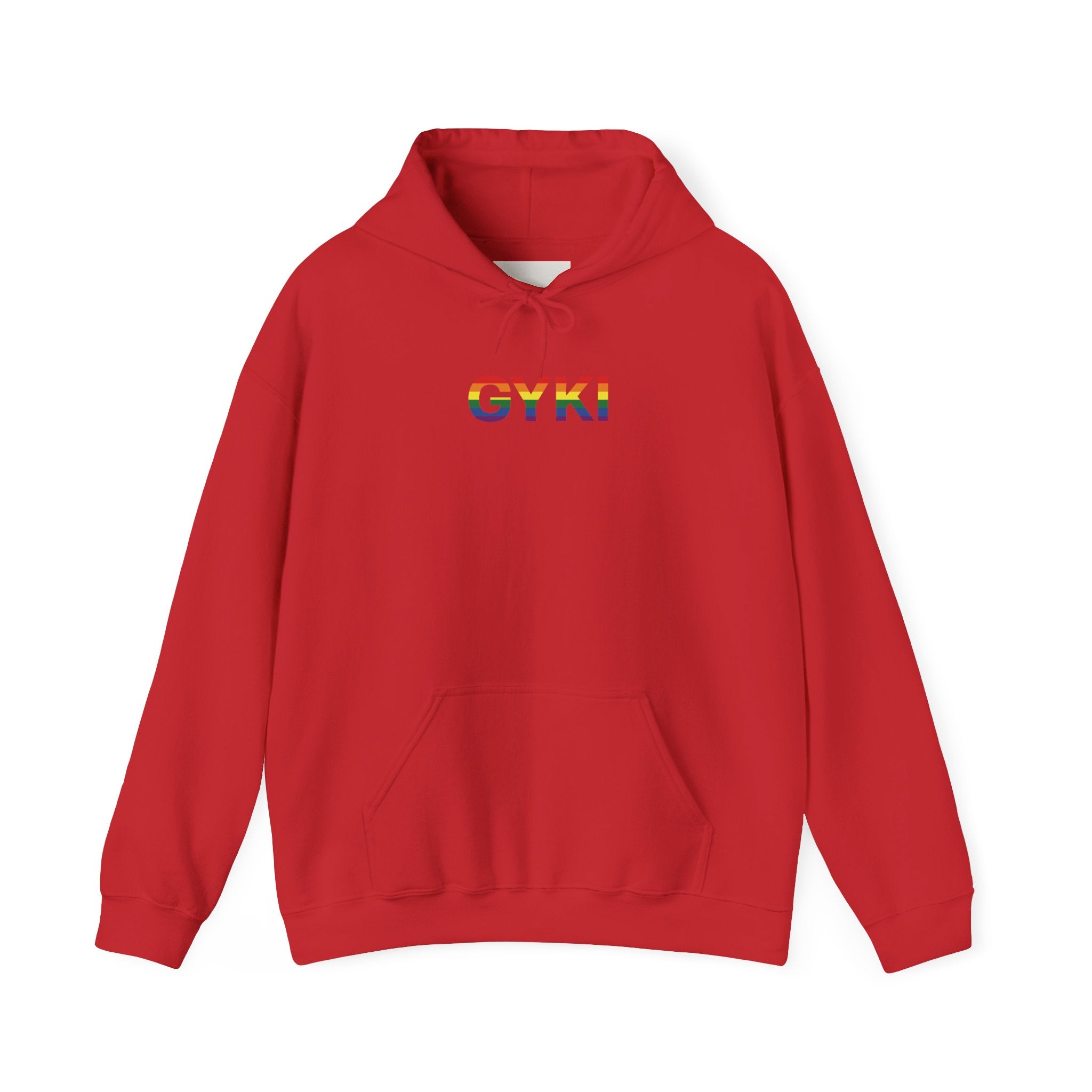 Rainbow Pride Hooded Sweatshirt, Unisex Hoodie, LGBTQ+ Apparel, Cozy Sweatshirt, Gift for Pride Month, Casual Streetwear