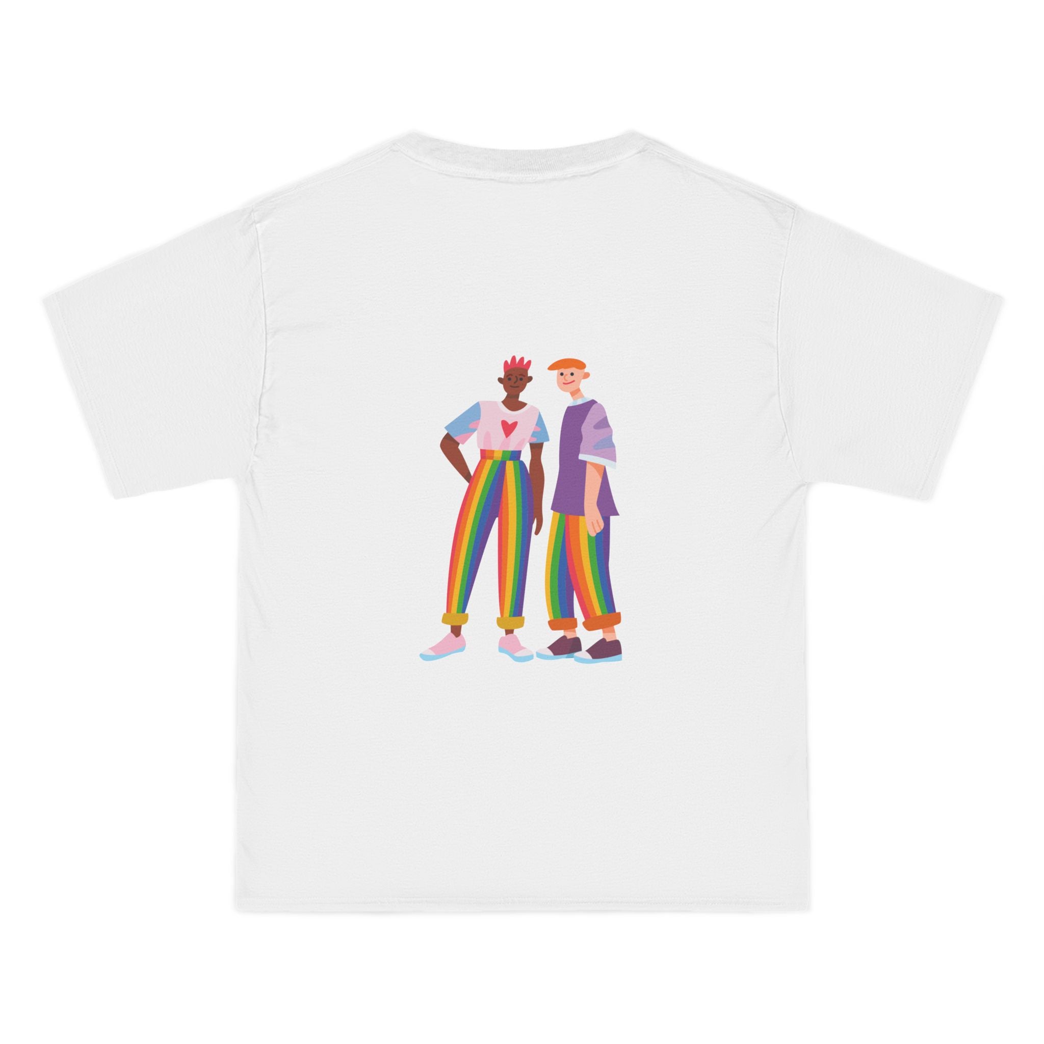 LGBTQ+ Pride Short-Sleeve T-Shirt, Unisex Graphic Tee, Rainbow Pride Apparel, LGBTQ+ Celebration Shirt, Inclusive Fashion, Gift for Allies