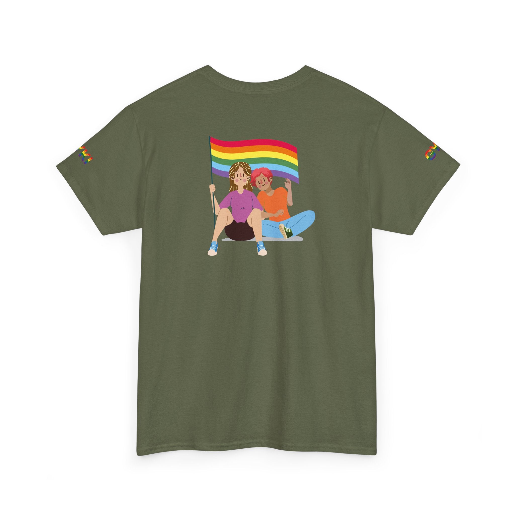 Pride Graphic Tee - Unisex, LGBTQ+ Pride Shirt, Rainbow Apparel, Celebration Outfit, Casual Everyday Wear