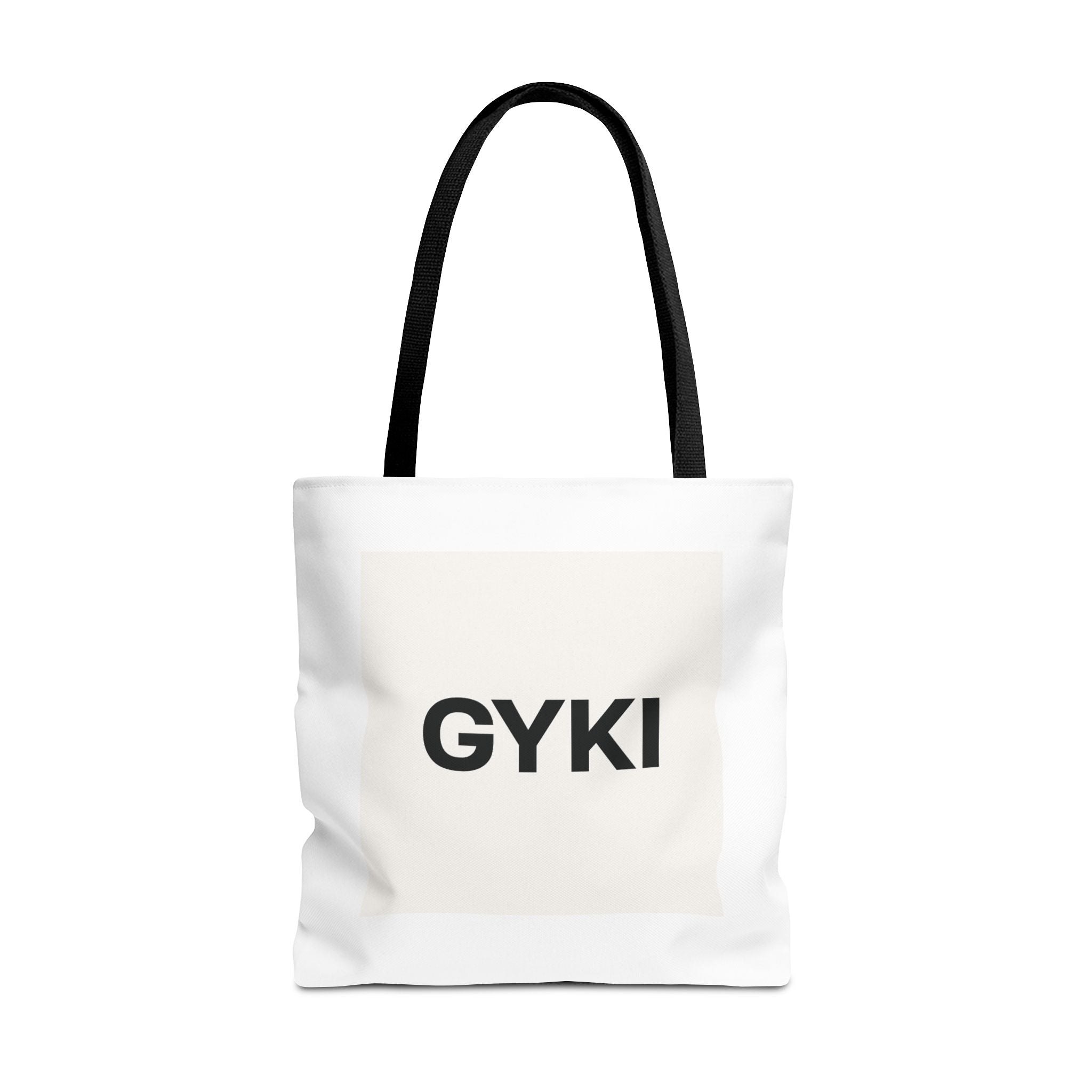 Stylish AOP Tote Bag with GYKI Design | Trendy Eco-Friendly Shopper | Perfect for Everyday Use, Gifts, Travel, and Events