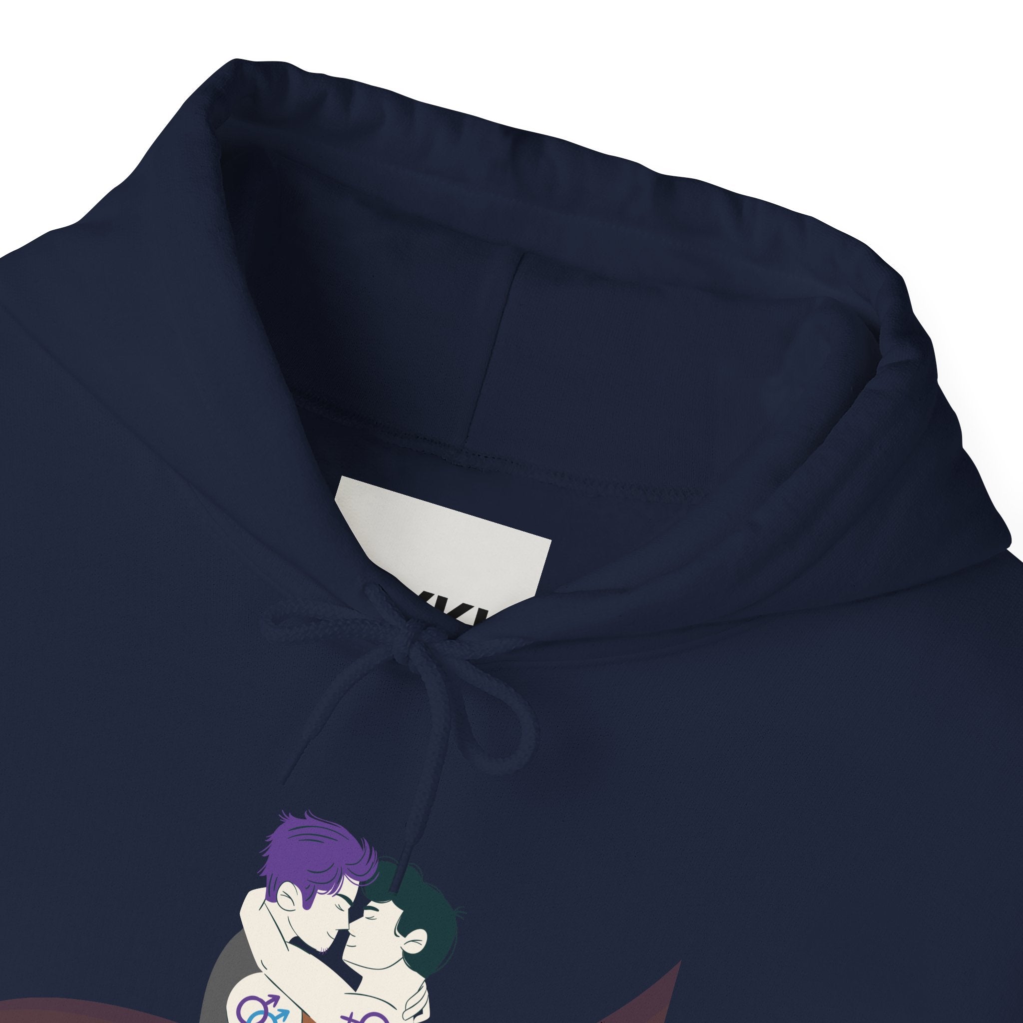 Whimsical Cartoon Duo Unisex Hoodie, Cozy Sweatshirt, Ideal Gift for Friends, Fun Fashion for All, Great for Events and Gatherings