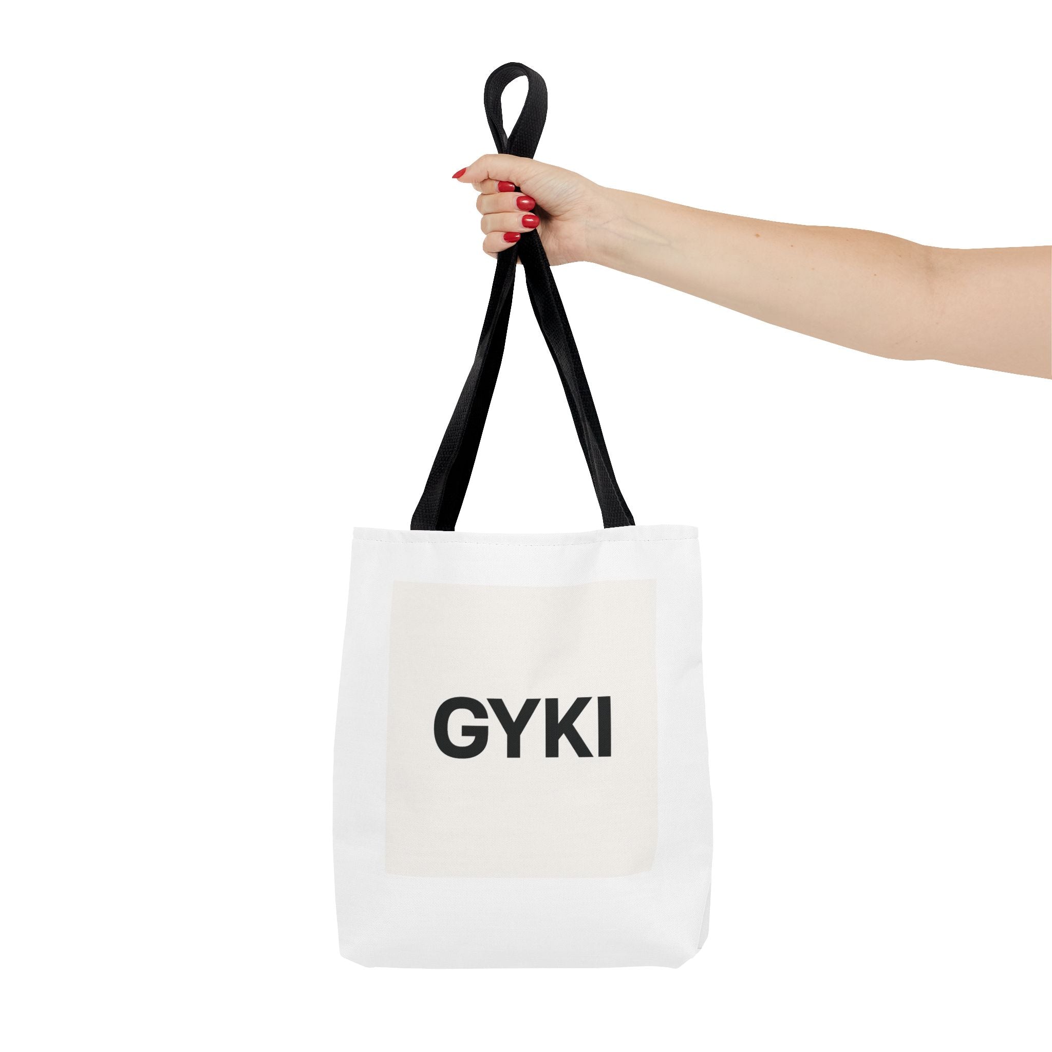 Stylish AOP Tote Bag with GYKI Design | Trendy Eco-Friendly Shopper | Perfect for Everyday Use, Gifts, Travel, and Events