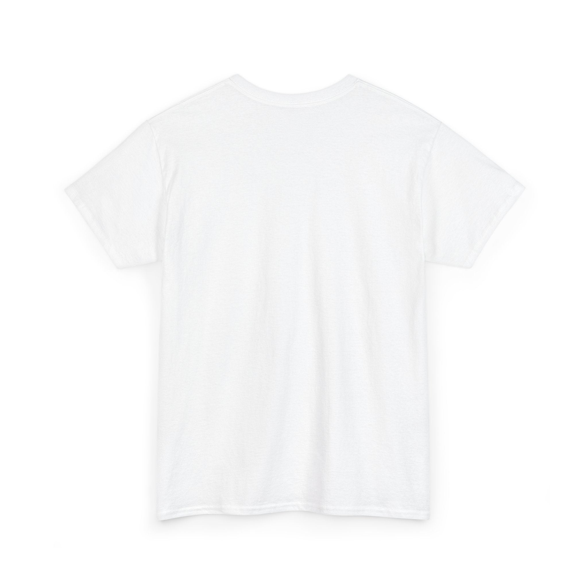 Minimalist Unisex Heavy Cotton Tee, Casual Wear, Gift for Him/Her, Everyday Fashion, Blank White Tee for All Occasions