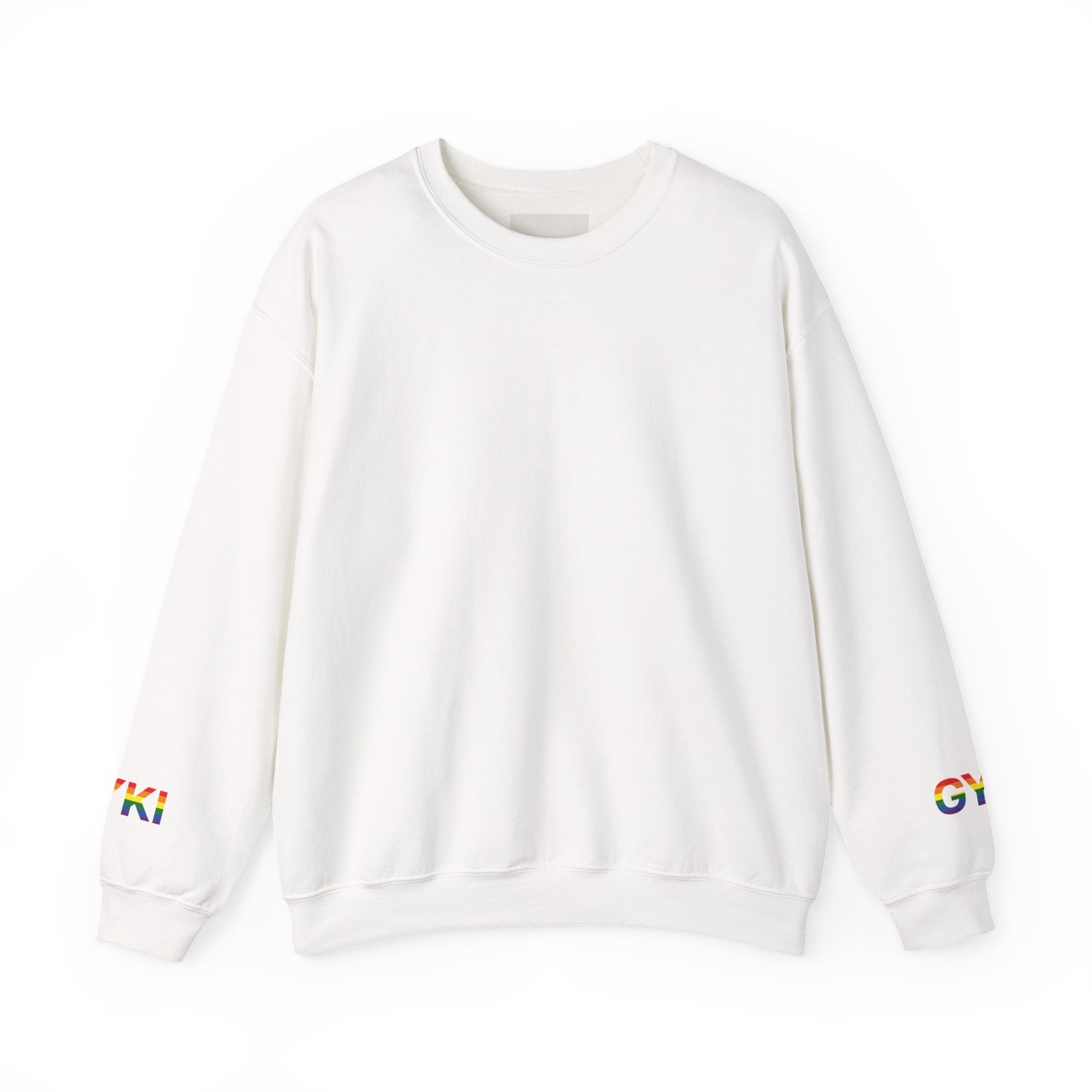 Pride Celebration Crewneck Sweatshirt, Unisex LGBT Sweatshirt, Rainbow Sweatshirt, LGBTQ+ Gift, Pride Apparel, Casual Chic Sweater