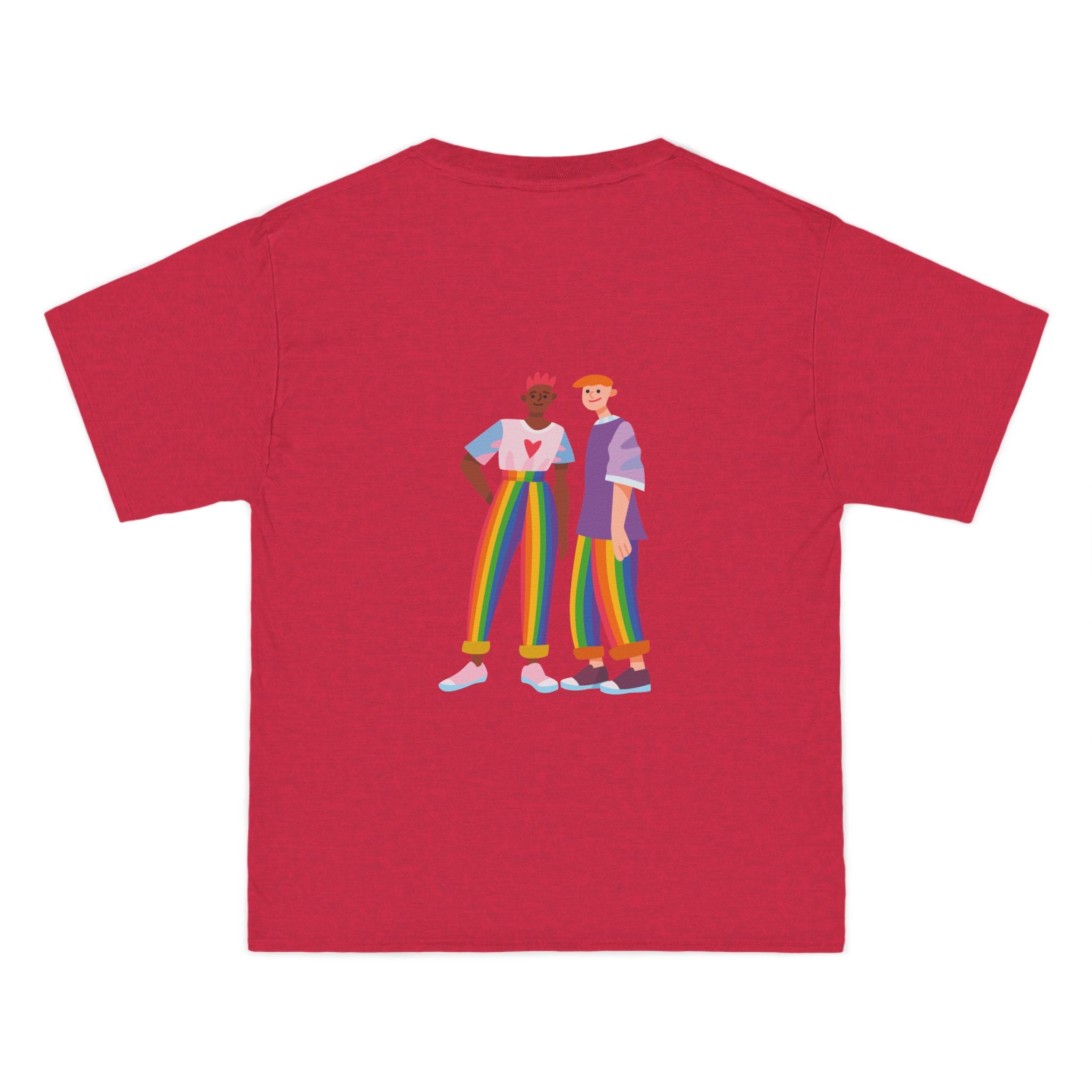 LGBTQ+ Pride Short-Sleeve T-Shirt, Unisex Graphic Tee, Rainbow Pride Apparel, LGBTQ+ Celebration Shirt, Inclusive Fashion, Gift for Allies