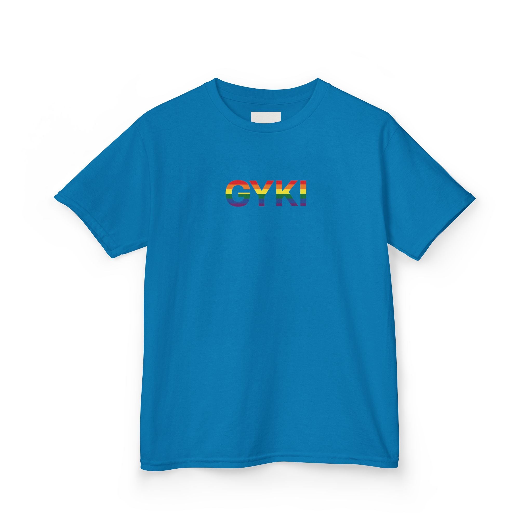Rainbow Pride Kids Tee, Colorful T-Shirt for Children, Fun Casual Wear, LGBTQ+ Support Shirt, Birthday Gift, Summer Outfit