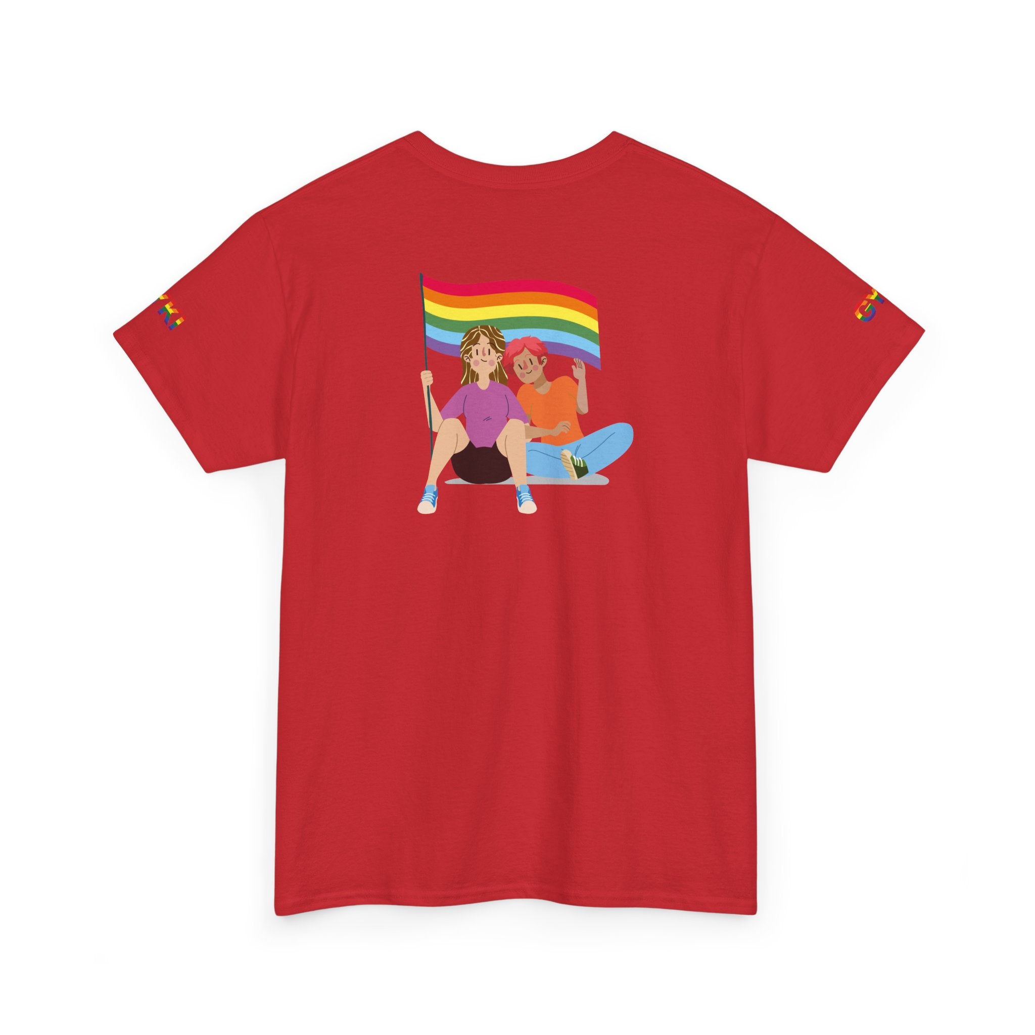 Pride Graphic Tee - Unisex, LGBTQ+ Pride Shirt, Rainbow Apparel, Celebration Outfit, Casual Everyday Wear