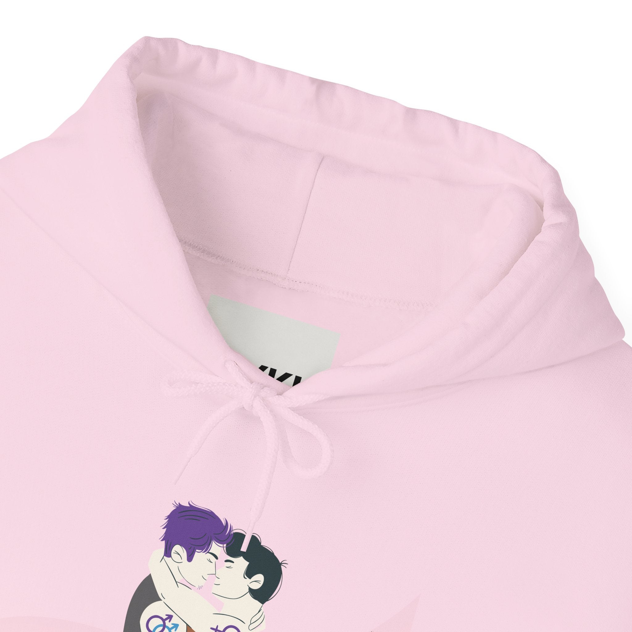 Whimsical Cartoon Duo Unisex Hoodie, Cozy Sweatshirt, Ideal Gift for Friends, Fun Fashion for All, Great for Events and Gatherings