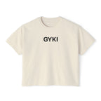 Minimalist Women's Boxy Tee, Casual Graphic T-Shirt, Trendy Summer Top, Relaxed Fit Essential, Stylish Everyday Tee