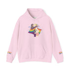Pride Romance Hoodie | Cozy LGBTQ+ Sweatshirt, Love & Equality Apparel, Chill LGBTQ Gifts, Festival Outfits, Unisex Comfort