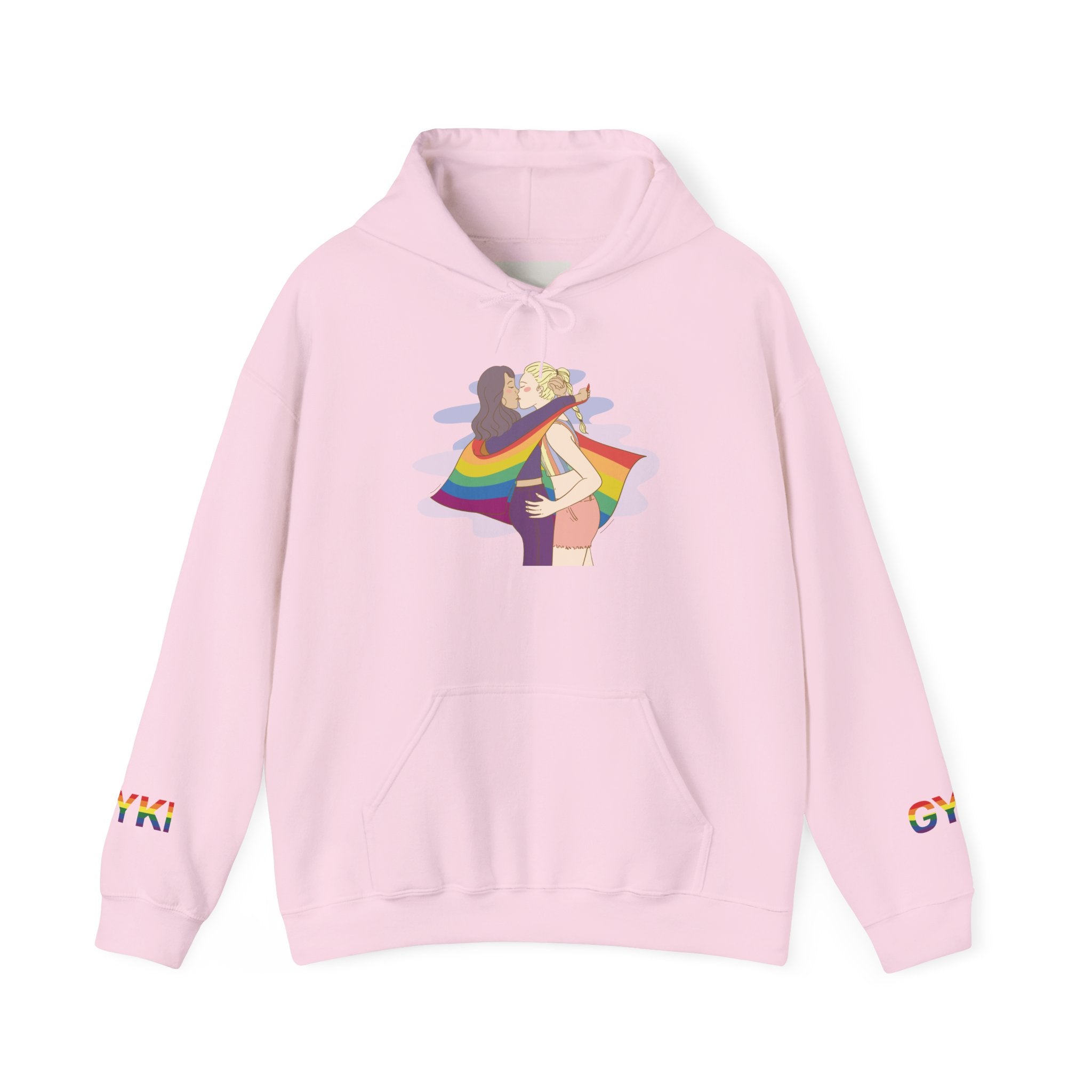 Pride Romance Hoodie | Cozy LGBTQ+ Sweatshirt, Love & Equality Apparel, Chill LGBTQ Gifts, Festival Outfits, Unisex Comfort