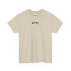 Minimalist Unisex Heavy Cotton Tee, Casual Wear, Gift for Him/Her, Everyday Fashion, Blank White Tee for All Occasions