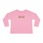 Colorful Rainbow Toddler Long Sleeve Tee, Kids Gift, Birthday Outfit, Pride Apparel, Cute and Comfy Tee for Little Ones