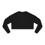 Chic Women's Cropped Sweatshirt with 'GYKI' Design - Trendy Casual Wear, Perfect for Gifts, Relaxed Vibe, Fashion Forward