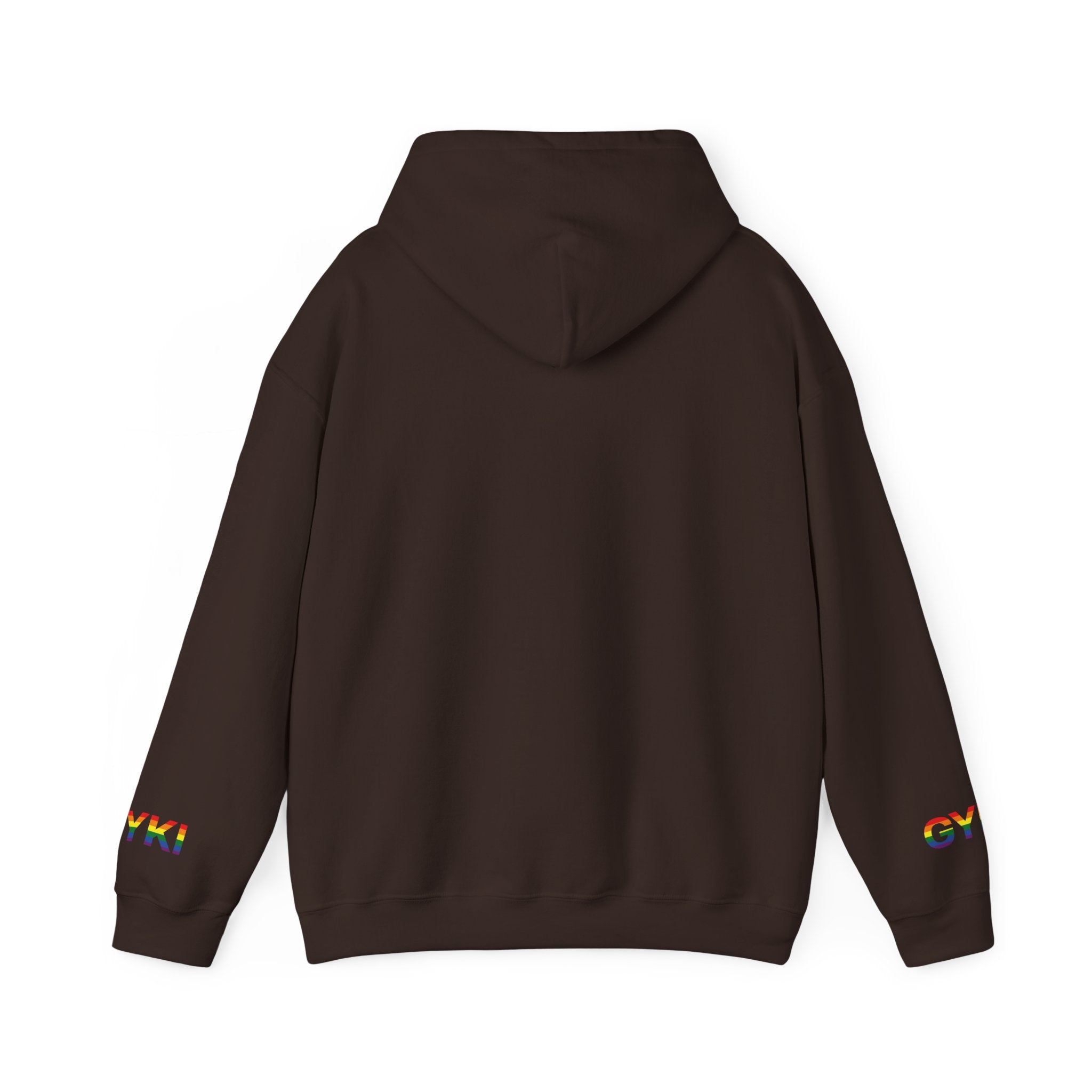 Pride Hooded Sweatshirt, LGBTQ+ Pullover, Unisex Casual Wear, Fun Gift for Pride Month, Inclusive Clothing, Rainbow Apparel