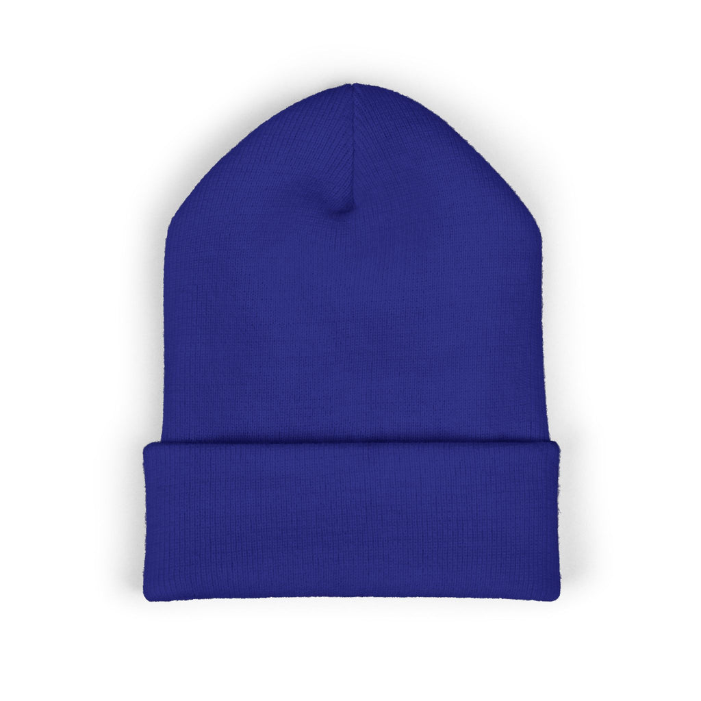 Classic Cuffed Beanie, Cozy Winter Hat, Custom Embroidered Hat, Gift for Him/Her, Trendy Knit Beanie, Fashionable Streetwear