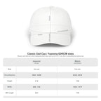 Classic Dad Cap with GYKI Design, Casual Cap for Everyday Use, Trendy Gift for Dads, Adjustable Sun Hat, Perfect for Outdoor Activities