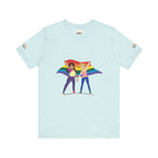 Pride Unity Tee: Rainbow Love, LGBTQ+ Shirt, Equality Apparel, Summer Festival Fashion, Unisex Graphic Tee