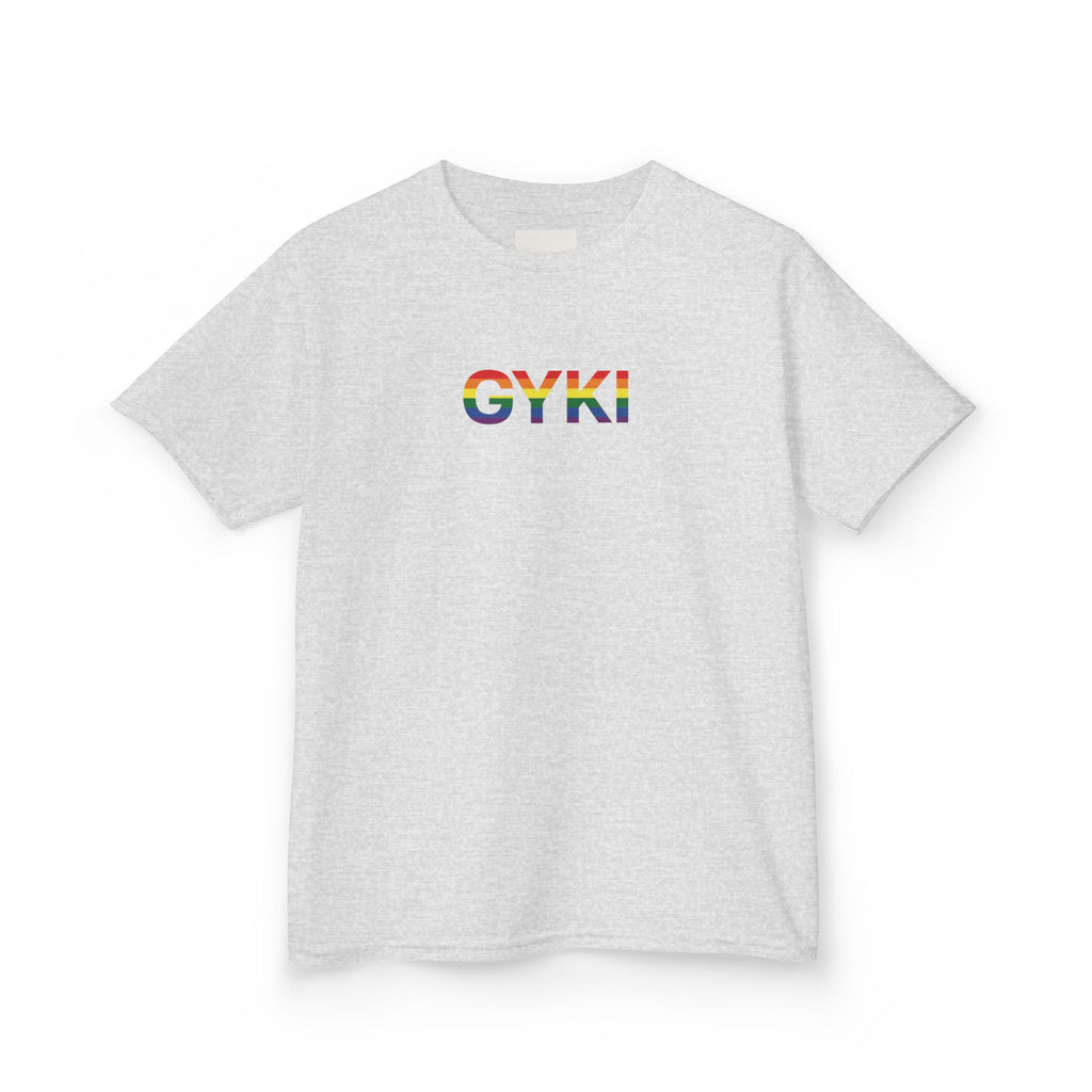 Rainbow Pride Kids Tee, Colorful T-Shirt for Children, Fun Casual Wear, LGBTQ+ Support Shirt, Birthday Gift, Summer Outfit