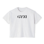 Stylish Women's Boxy Tee with GYKI Design - Trendy Fashion Statement, Casual Wear, Unique Gift