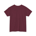 Minimalist Unisex Heavy Cotton Tee, Casual Wear, Gift for Him/Her, Everyday Fashion, Blank White Tee for All Occasions