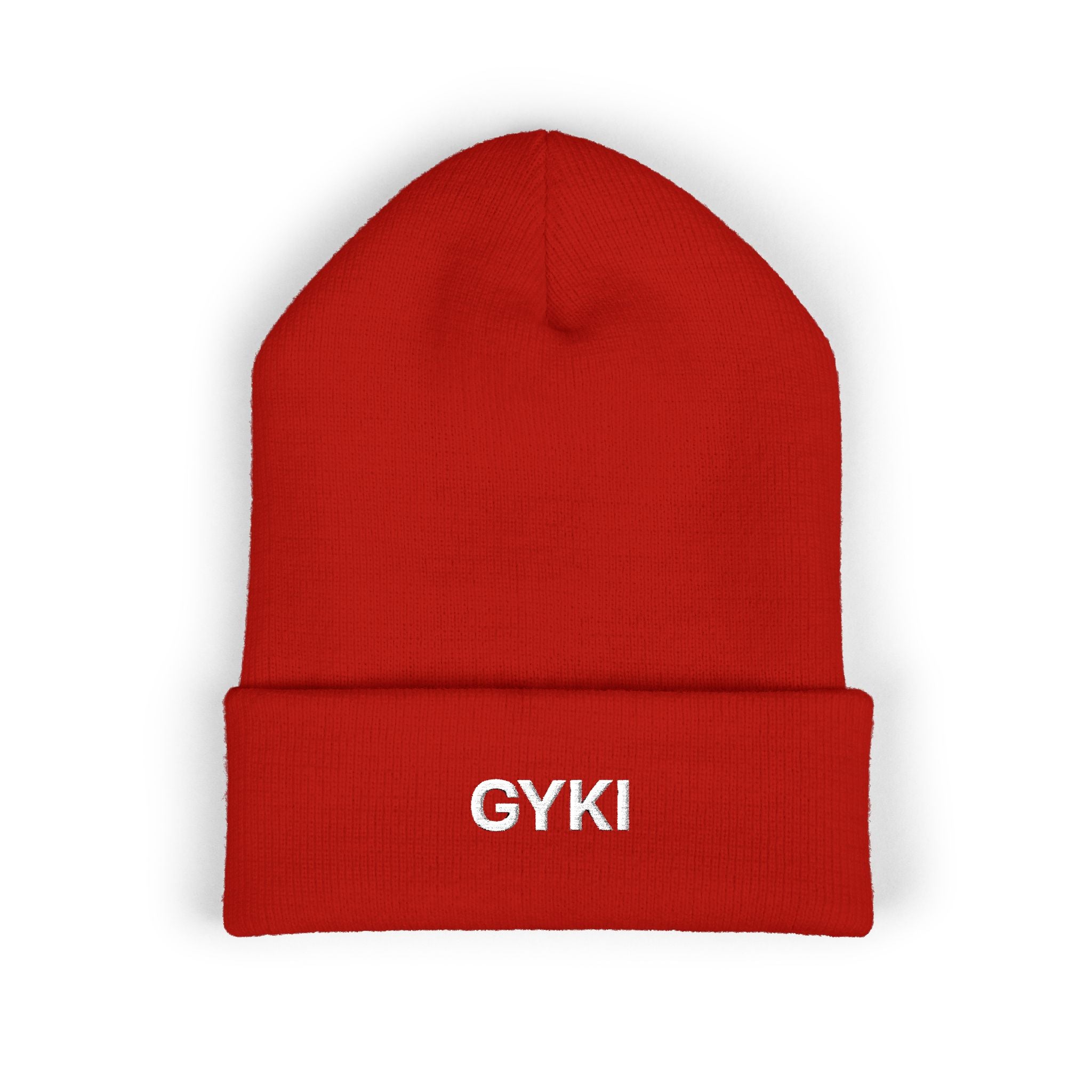 Classic Cuffed Beanie, Cozy Winter Hat, Custom Embroidered Hat, Gift for Him/Her, Trendy Knit Beanie, Fashionable Streetwear