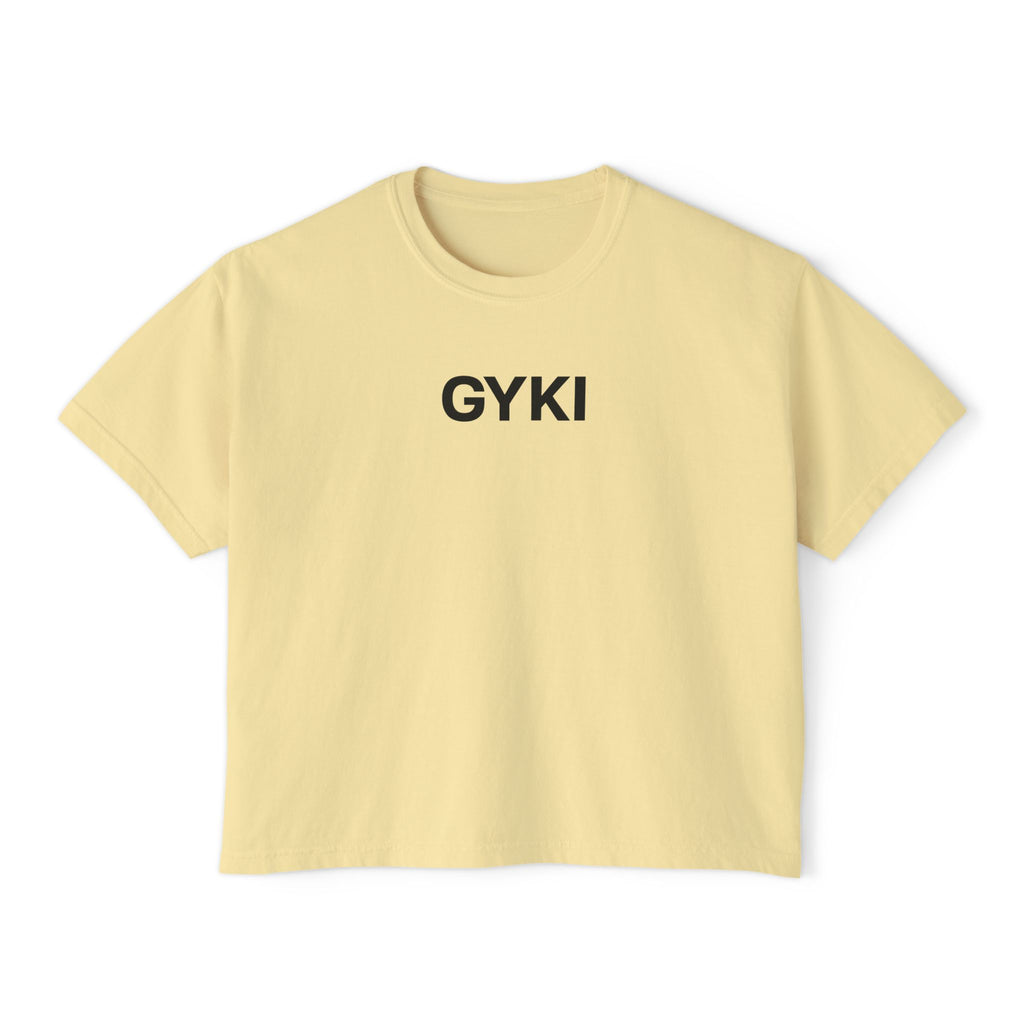 Minimalist Women's Boxy Tee, Casual Graphic T-Shirt, Trendy Summer Top, Relaxed Fit Essential, Stylish Everyday Tee