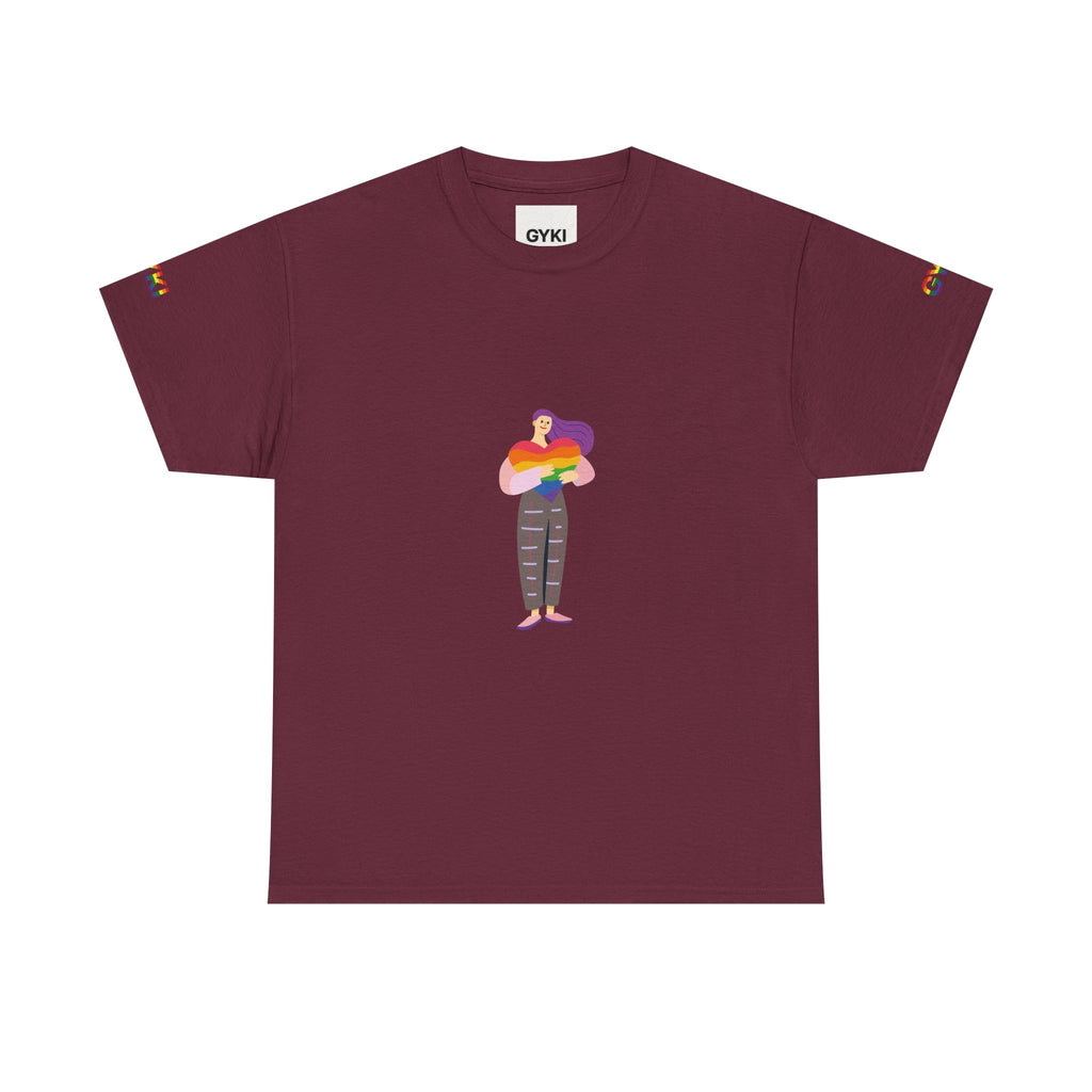 Colorful Graphic Tee, Unisex Cotton Tee, Casual Everyday Shirt, Gift for Friends, Art-Inspired Apparel