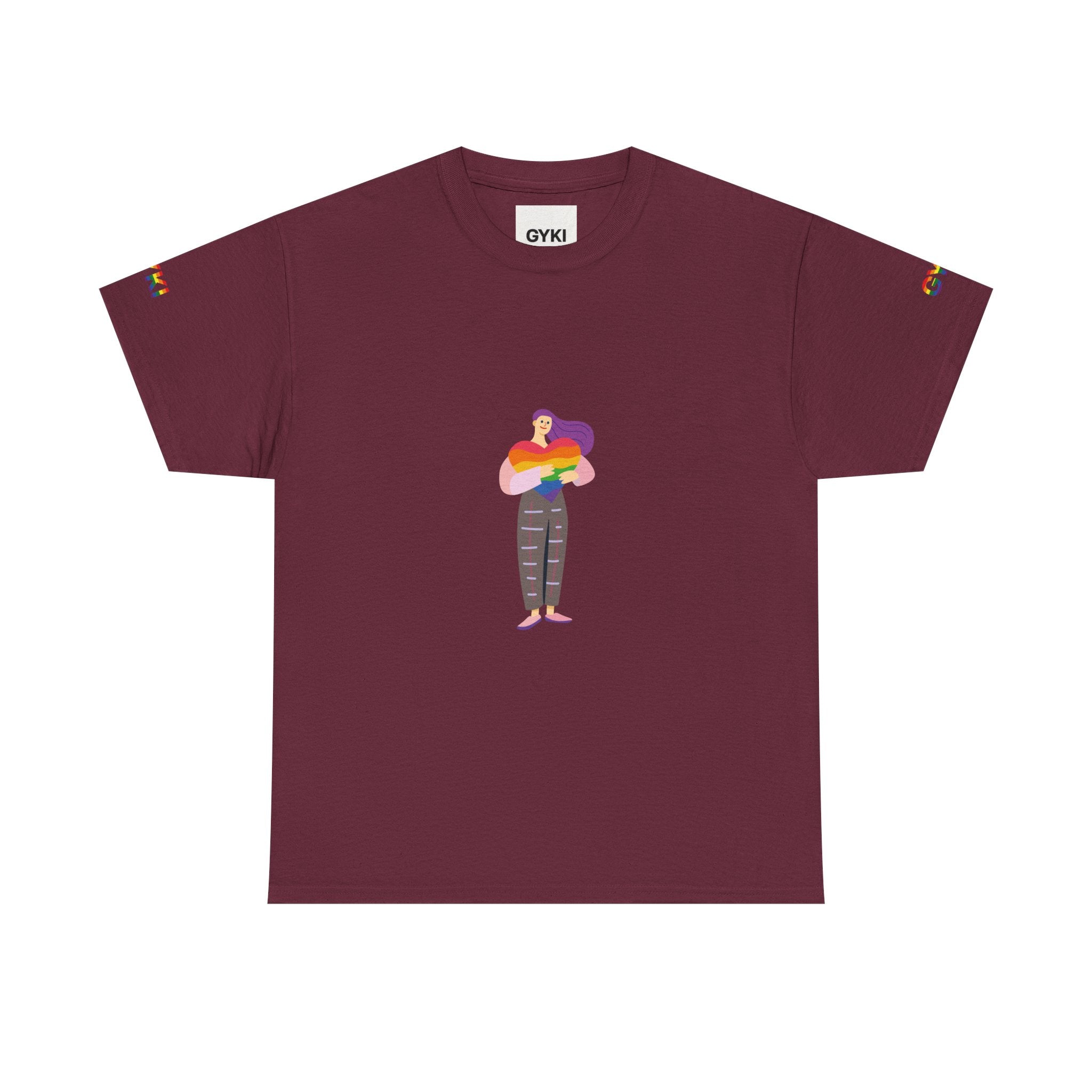 Colorful Graphic Tee, Unisex Cotton Tee, Casual Everyday Shirt, Gift for Friends, Art-Inspired Apparel