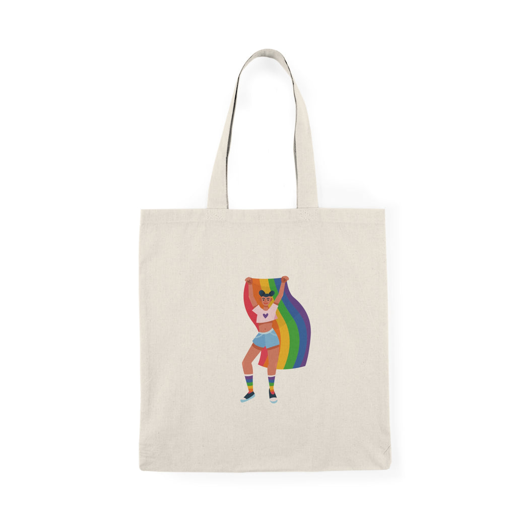Pride Celebration Tote Bag, Eco-Friendly Daily Carry, Reusable Shopping Bag, LGBTQ+ Rights Support, Festival Must-Have