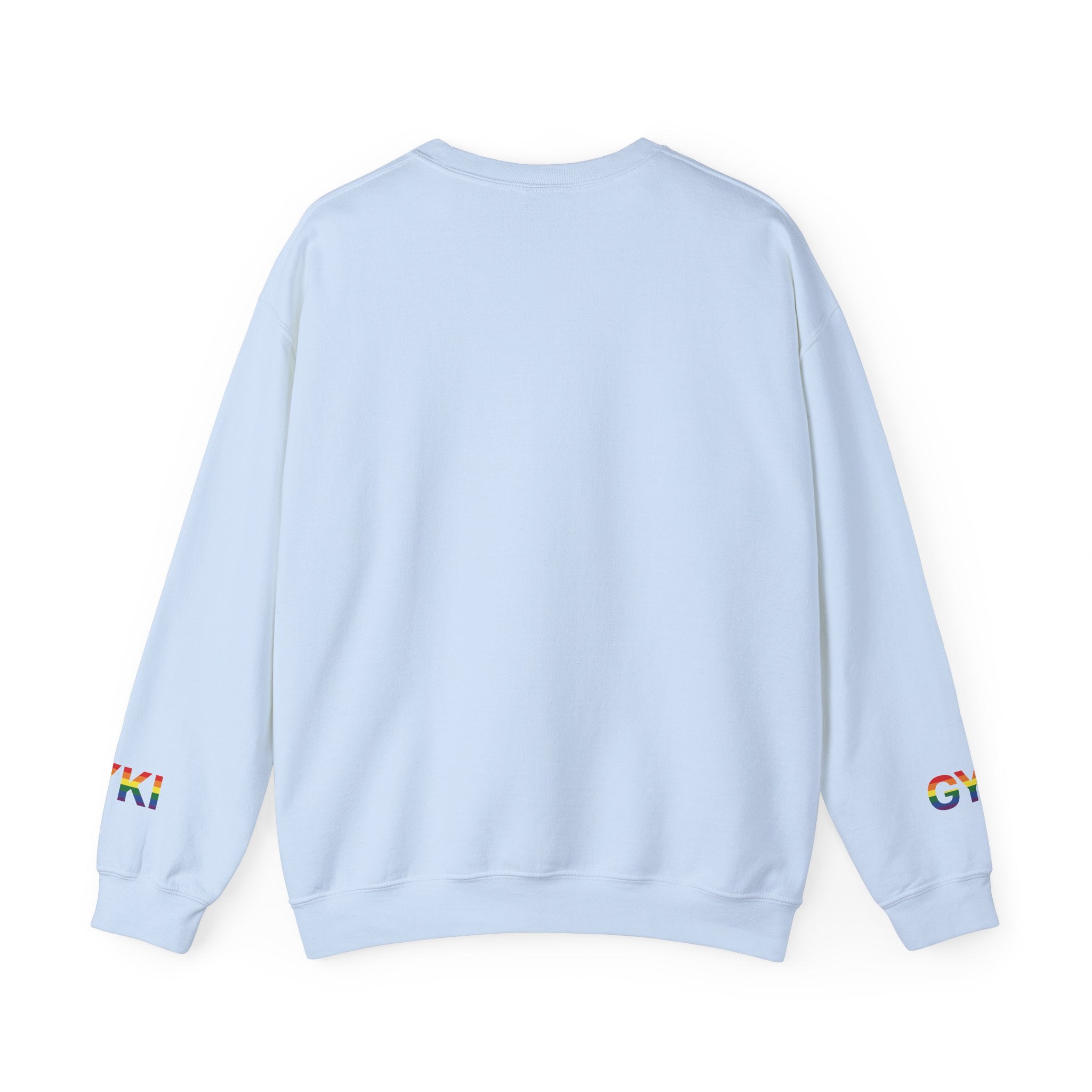Pride Love Crewneck Sweatshirt | Unisex LGBTQ+ Pullover, LGBTQ Pride Apparel, Rainbow Sweatshirt, Couple Sweatshirt, Everyday Comfort
