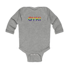 Rainbow Pride Infant Bodysuit, LGBTQ+ Baby Onesie, Gender Neutral Baby Wear, Cute Gift for New Parents, Baby Shower Present