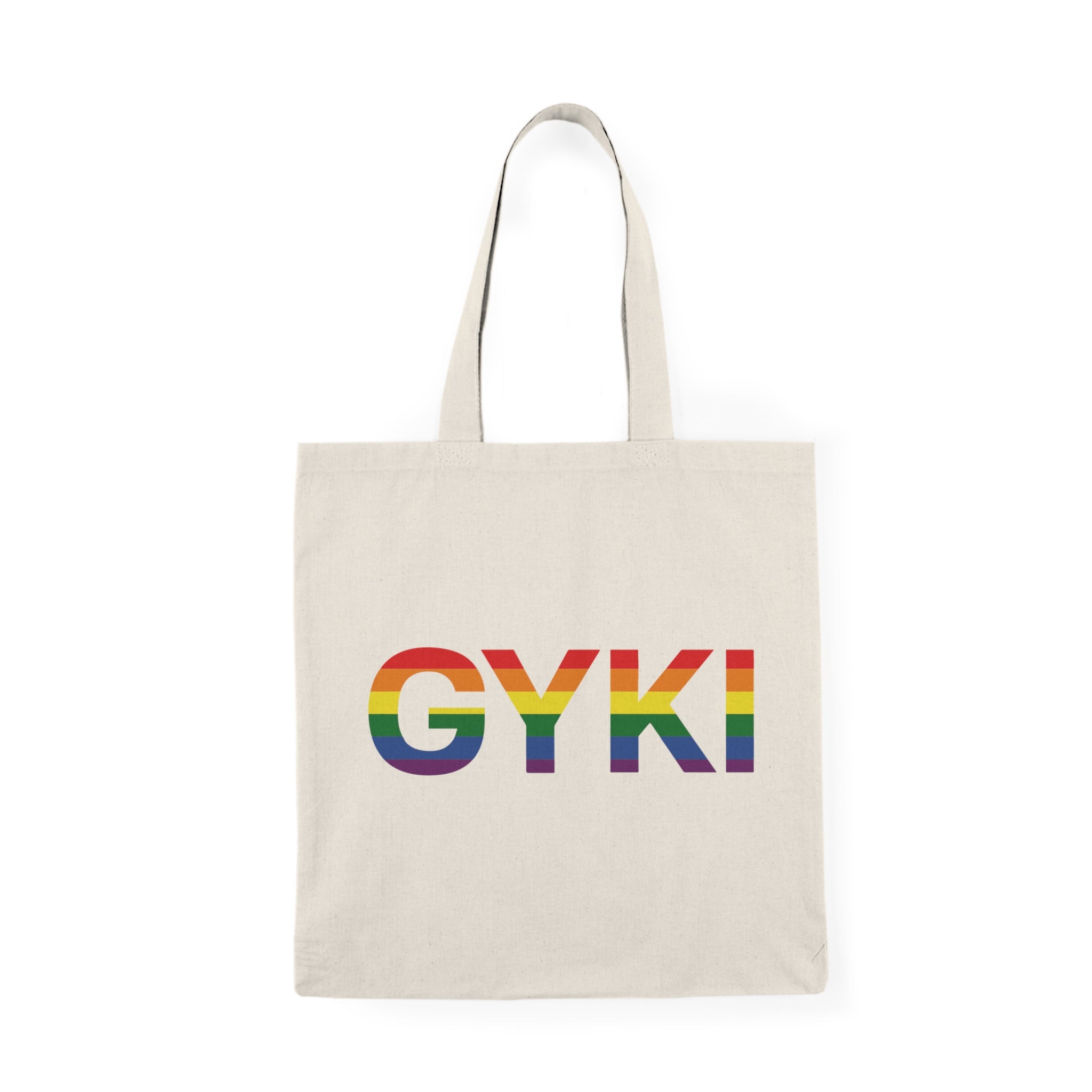 Pride Rainbow Tote Bag, Eco-Friendly Shopping Bag, Reusable Grocery Tote, LGBTQ+ Pride Accessories, Gift for Friends