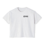 GYKI Women's Boxy Tee - Casual Chic Top, Perfect for Everyday Wear, Gift for Her, Comfortable Fashion, Summer Essentials