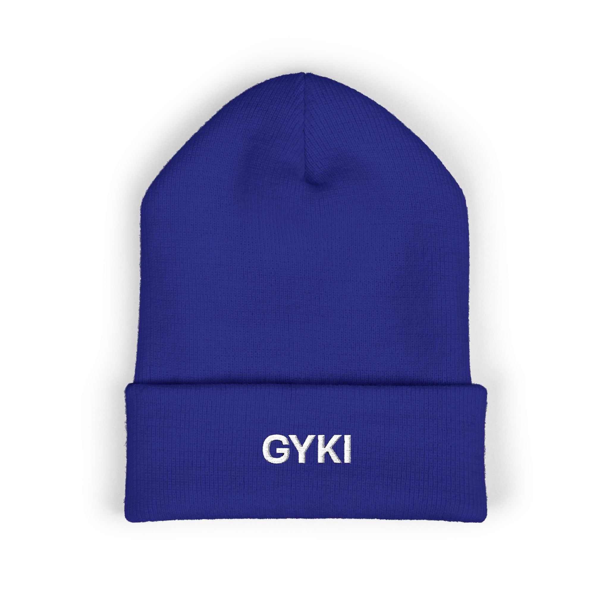 Classic Cuffed Beanie, Cozy Winter Hat, Custom Embroidered Hat, Gift for Him/Her, Trendy Knit Beanie, Fashionable Streetwear