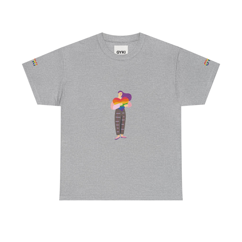 Colorful Graphic Tee, Unisex Cotton Tee, Casual Everyday Shirt, Gift for Friends, Art-Inspired Apparel