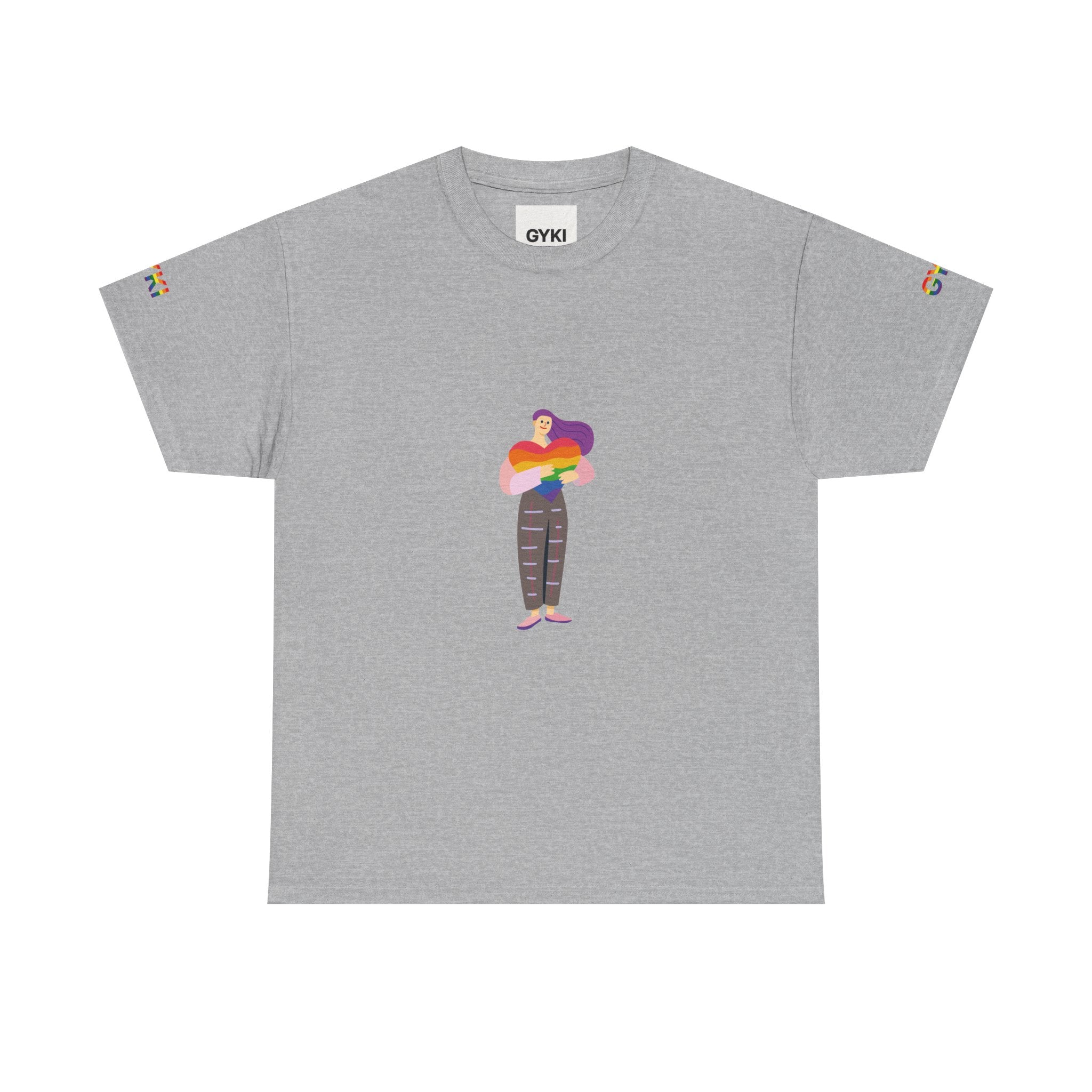 Colorful Graphic Tee, Unisex Cotton Tee, Casual Everyday Shirt, Gift for Friends, Art-Inspired Apparel