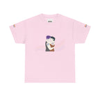 Embrace Art Unisex T-Shirt, Comfortable Cotton Tee, Casual Wear, Gift for Couples, Unique Artwork Tee