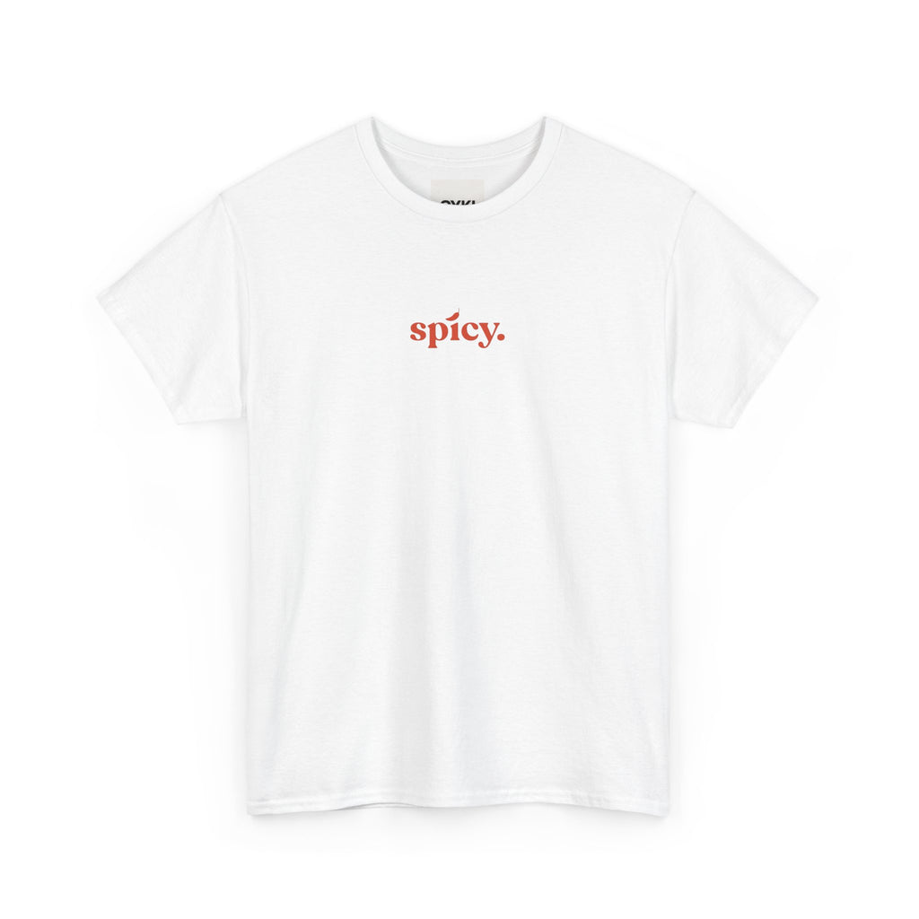 Spicy Unisex Heavy Cotton Tee | Trendy Graphic Tee, Casual Wear, Gift for Foodies, Summer Vibes, Everyday Comfort