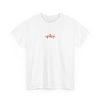 Spicy Unisex Heavy Cotton Tee | Trendy Graphic Tee, Casual Wear, Gift for Foodies, Summer Vibes, Everyday Comfort