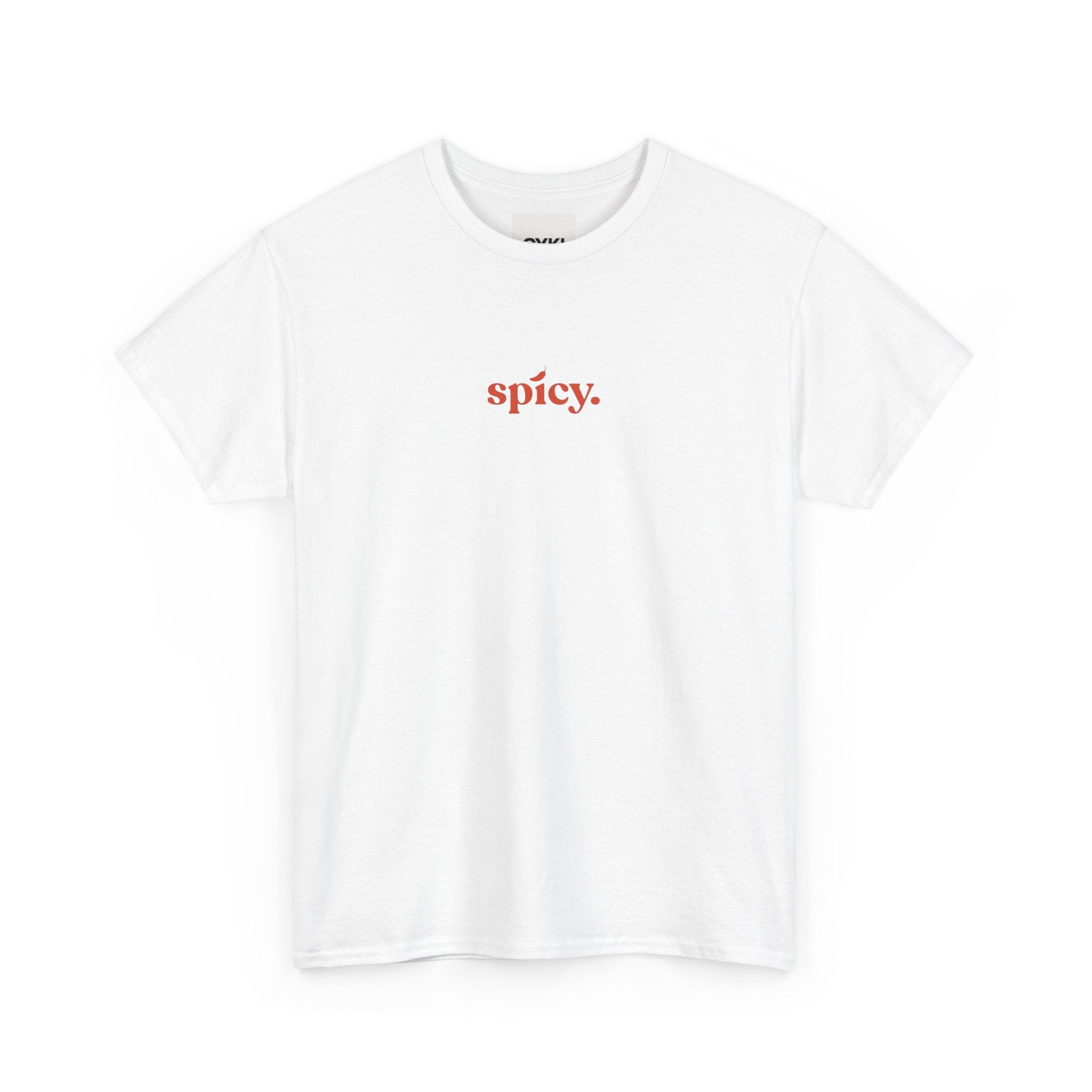 Spicy Unisex Heavy Cotton Tee | Trendy Graphic Tee, Casual Wear, Gift for Foodies, Summer Vibes, Everyday Comfort