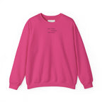 Casual Inspirational Sweatshirt - Perfect for Comfort, Daily Wear, Self-Expression, Friendship Gifts, Encouragement